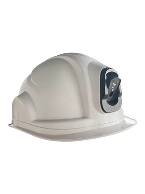 4G GPS Wifi Live Stream Safety Helmet Camera para o canteiro de obras de mineração