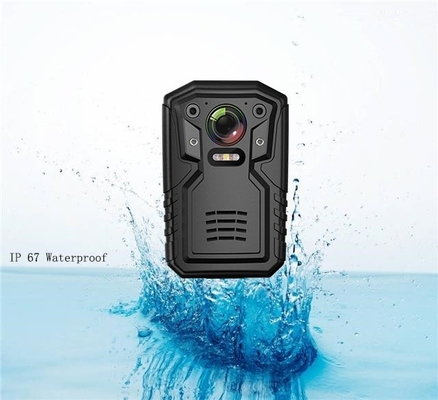 Visão noturna infravermelha Bodycam portátil de 32GB Ambarella A12 Chip Body Worn Camera GPS