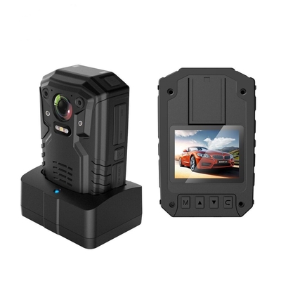 Visão noturna infravermelha Bodycam portátil de 32GB Ambarella A12 Chip Body Worn Camera GPS