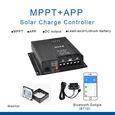 99,8% controlador solar 12V 24V 40A da carga da eficiência MPPT com função de saída da carga