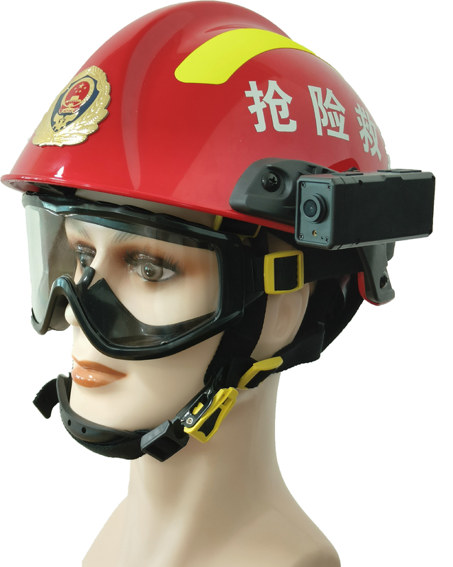 4G Inteligência Artificial Inteligência Artificial Interação Hard Hat Câmera GPS Streaming ao vivo Com Centro de Comando Monitor Sistema VMS