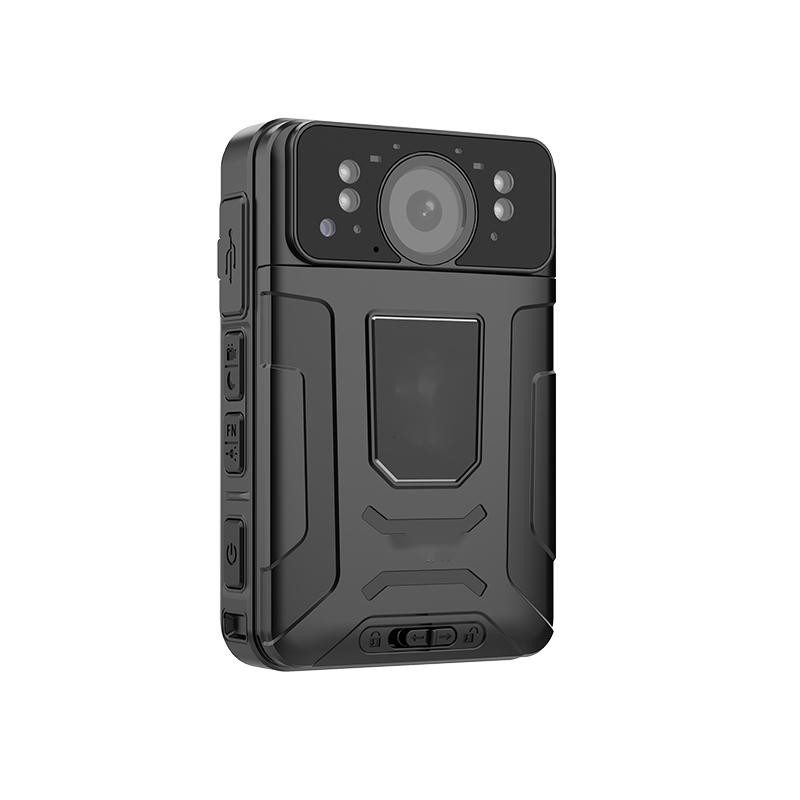 4G LTE Wi-Fi GPS 64 Bit Quad Core Camera Body Worn com luz traseira luz de alarme e cartão de memória 64G
