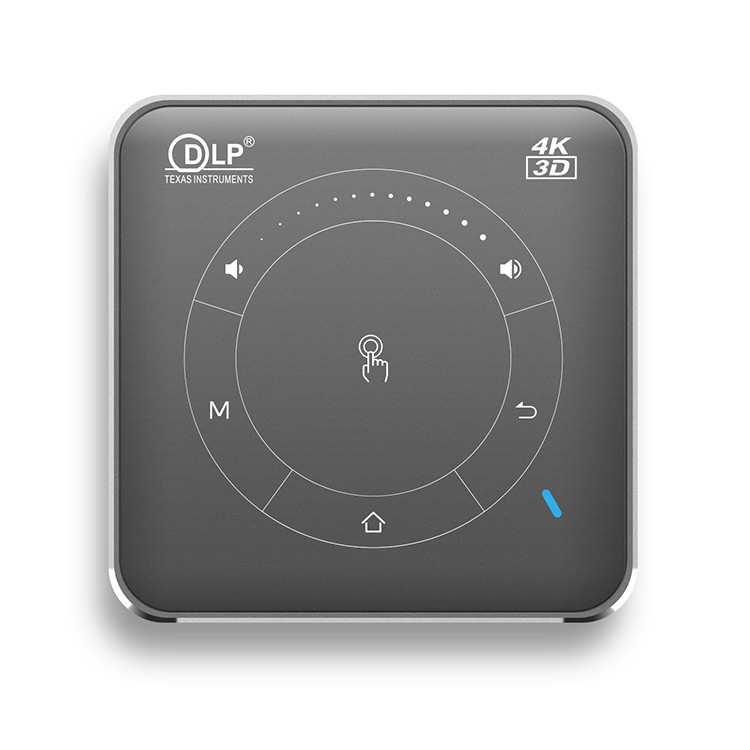 Projetor portátil Luminance Mini 2GB Memória tampão com área de projeção 30-120