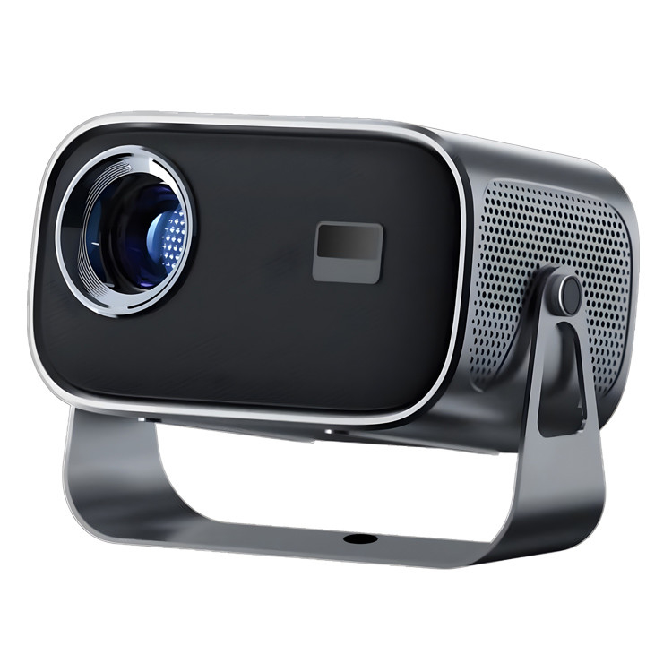 Mini Projector Portátil com WiFi6 2.4G/5G 802.11a/b/g/n/ac/ax GPU ARM Mali-450 MP2 GPU 720P Tecnologia de Projeção LCD
