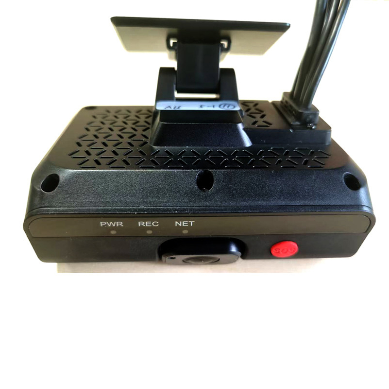 2K HD 4 canais AI Dashcam ADAS DSM 4G SOS GPS Sistema Avançado de Assistência à Condução