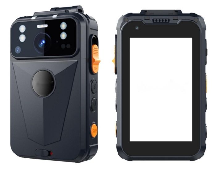 Câmera Corporal de Segurança Android13 5G LCD 3,1 Polegadas com Wi-Fi e Gravador de Vídeo 1440p ao Vivo