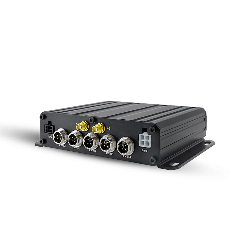 Cartão SD WiFi 4CH 4G DVR móvel com ADAS DMS BSD