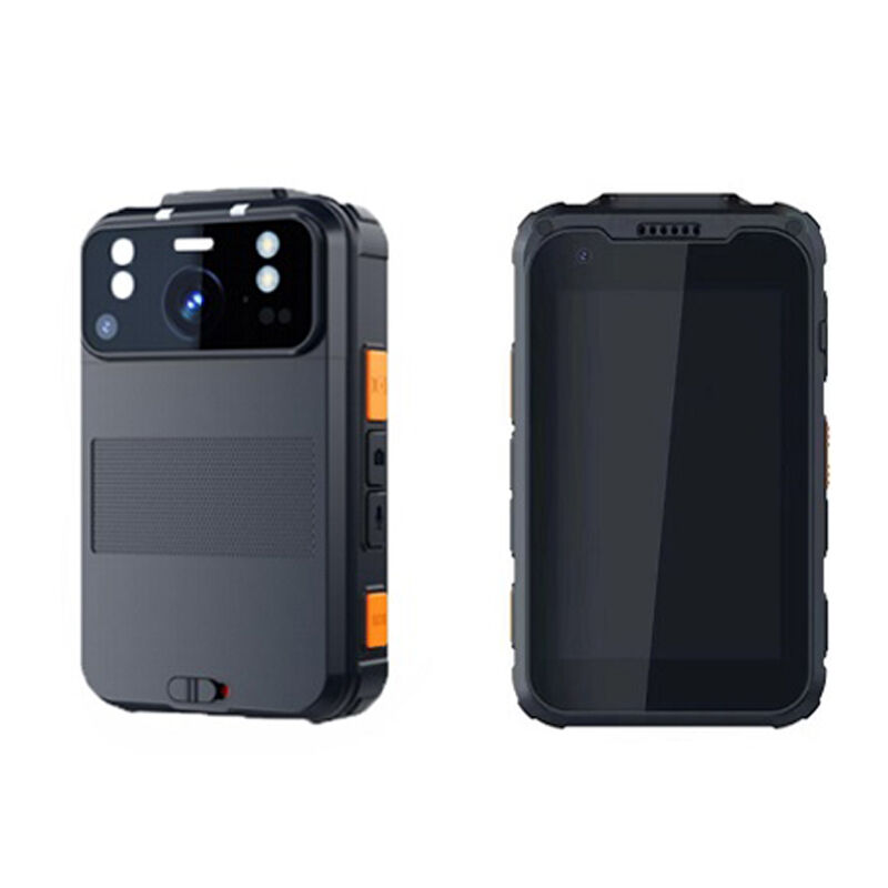 Câmera corporal 4G 2K 3.1 polegadas com tela sensível ao toque HD Wi-Fi para aplicação da lei e segurança