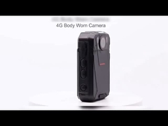 Câmera corporal 4G ZP404G com tela sensível ao toque e Wi-Fi