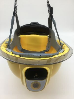 Capacete da construção com versão video da noite da câmera 4G GPS DVR 10Meters