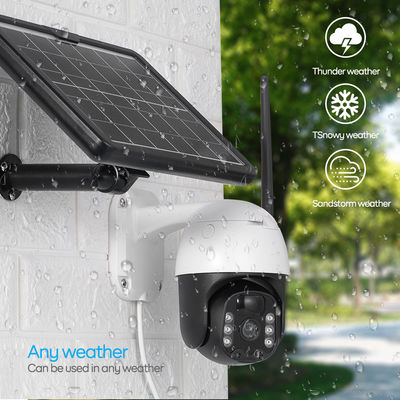 Câmera IP66 impermeável da câmera exterior solar do sistema de segurança 4G para o quintal