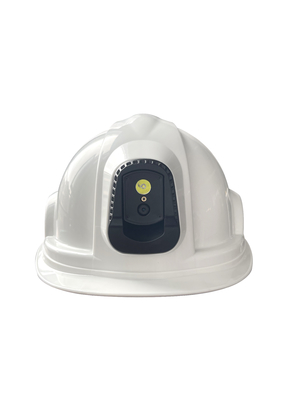 4G GPS Wifi Live Stream Safety Helmet Camera para o canteiro de obras de mineração